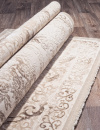 Российский прямоугольный ковёр 03701A BROWN / BROWN