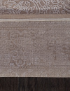 Российский прямоугольный ковёр 03704A BROWN / BROWN