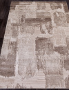 Российский прямоугольный ковёр 03710A BROWN / BROWN