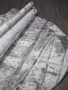 Российский овальный ковёр 03752A GREY / GREY