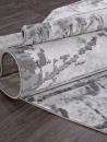 Российский овальный ковёр 03752A GREY / GREY