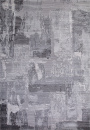 Российский прямоугольный ковёр 03758A GREY / GREY