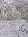 Российский прямоугольный ковёр 03758A GREY / GREY