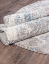 Российский овальный ковёр 03853A BLUE / BLUE