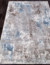 Российский прямоугольный ковёр 03853A BLUE / BLUE