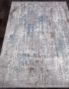 Российский прямоугольный ковёр 03856A BLUE / BLUE