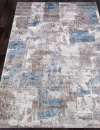 Российский прямоугольный ковёр 03857A BLUE / BLUE