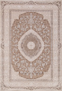 Российский прямоугольный ковёр 03874B BROWN / BROWN