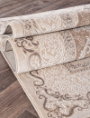 Российский прямоугольный ковёр 03874B BROWN / BROWN