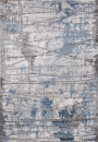 Российский прямоугольный ковёр 03875A BLUE / BLUE
