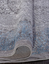 Российский овальный ковёр 03878A BLUE / BLUE