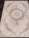 Российский прямоугольный ковёр 03880B BROWN / BROWN
