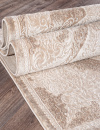 Российский прямоугольный ковёр 03880B BROWN / BROWN