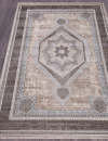 Российский прямоугольный ковёр 04037C GREY / BROWN