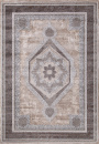 Российский прямоугольный ковёр 04037C GREY / BROWN