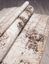 Российский прямоугольный ковёр 04047B DARK BROWN