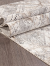 Российский прямоугольный ковёр 04074C GREY / BROWN