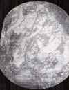 Российский овальный ковёр 04075G GREY / GREY
