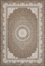 Российский прямоугольный ковёр 04076A BROWN / BROWN