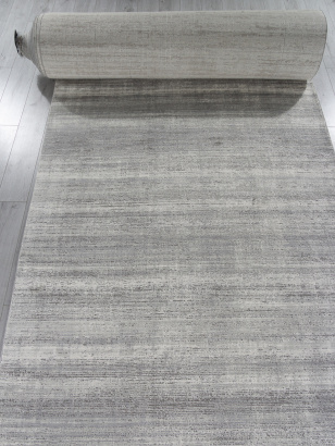 Российская прямоугольная дорожка 04077G GREY / GREY