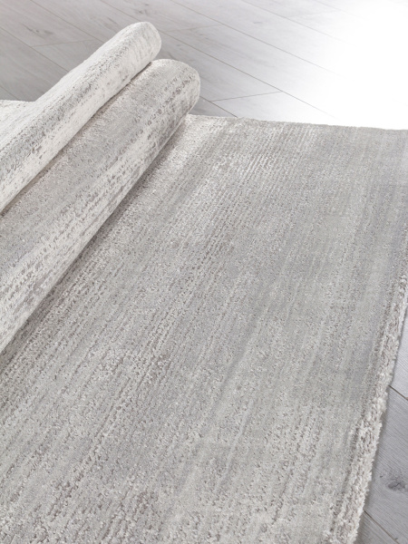 Российский прямоугольный ковёр 04077G GREY / GREY