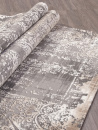 Российский прямоугольный ковёр 04078C GREY / BROWN