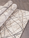 Российский прямоугольный ковёр 04081C GREY / BROWN