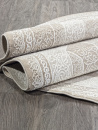 Российский овальный ковёр 04088A BROWN / BROWN