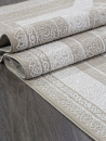 Российский прямоугольный ковёр 04088A BROWN / BROWN