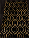 Российский прямоугольный ковёр 04427G GOLD / GOLD