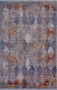 Российский прямоугольный ковёр 05703G GREY / GREY