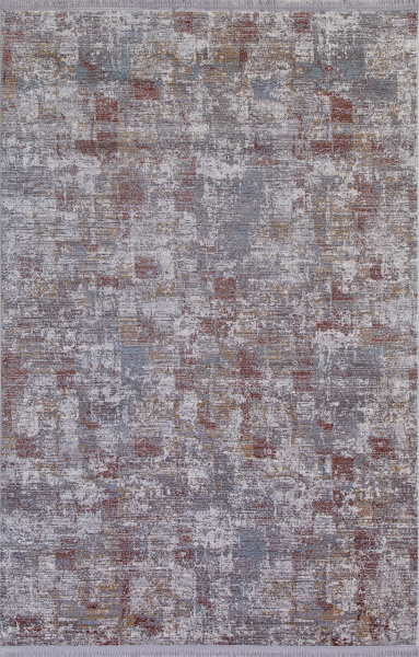 Российский прямоугольный ковёр 05704G GREY / GREY