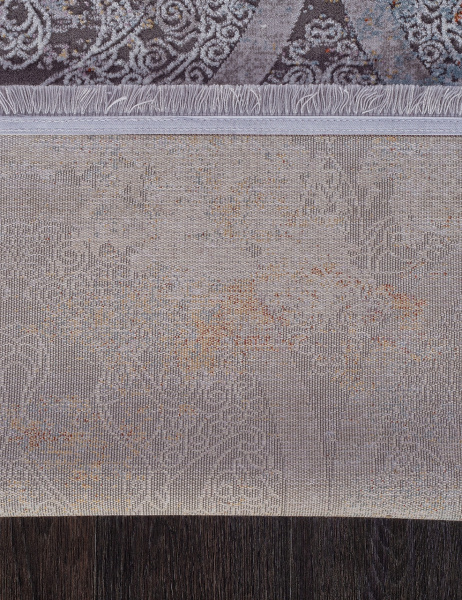 Российский прямоугольный ковёр 05705G GREY / GREY