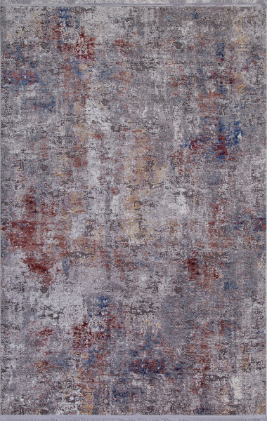 Российский прямоугольный ковёр 05712G GREY / GREY