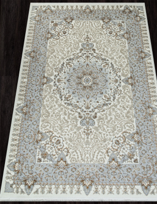 Российский прямоугольный ковёр 06066A CREAM FDY / CREAM HB