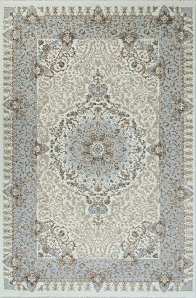 Российский прямоугольный ковёр 06066A CREAM FDY / CREAM HB