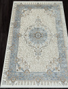 Российский прямоугольный ковёр 06066A L.BLUE FDY / CREAM HB