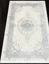 Российский прямоугольный ковёр 06066A L.BLUE FDY / CREAM HB