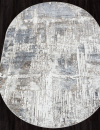 Российский овальный ковёр 06735B L.BLUE / GREY