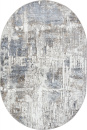 Российский овальный ковёр 06735B L.BLUE / GREY