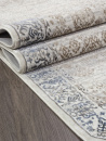 Российский прямоугольный ковёр 07402A L.BLUE FDY / CREAM FDY