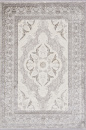 Российский прямоугольный ковёр 07540A GREY FDY / CREAM HB