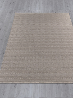 Российский прямоугольный ковёр 09634 BEIGE