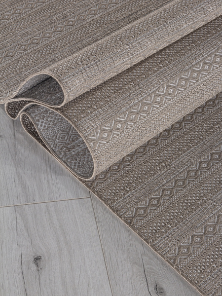 Российский прямоугольный ковёр 09634 BEIGE