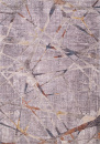 Российский прямоугольный ковёр 0B2497 GREY / D.GREY