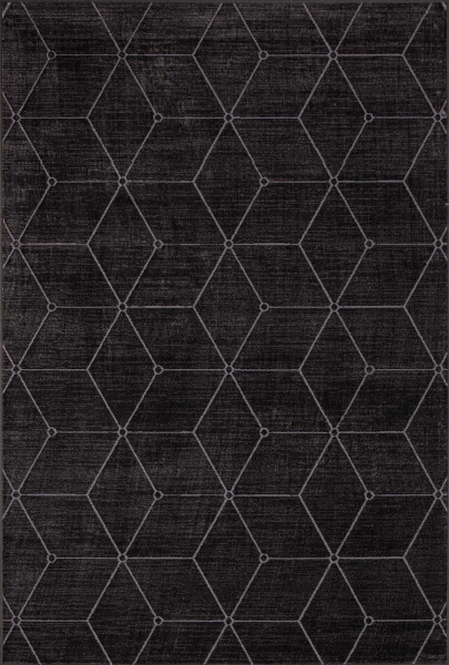 Российский прямоугольный ковёр 13100 ANTHRACITE
