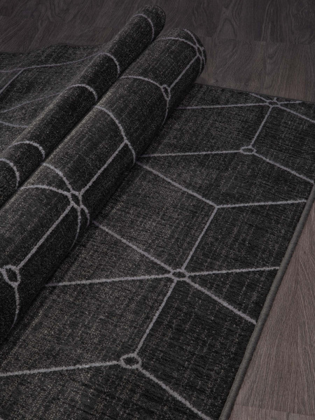 Российский прямоугольный ковёр 13100 ANTHRACITE