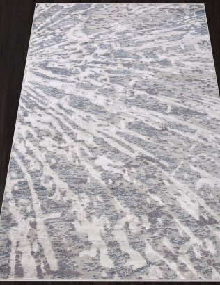 Российский прямоугольный ковёр 13102 SILVER-D.BLUE