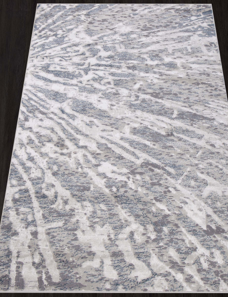 Российский прямоугольный ковёр 13102 SILVER-D.BLUE