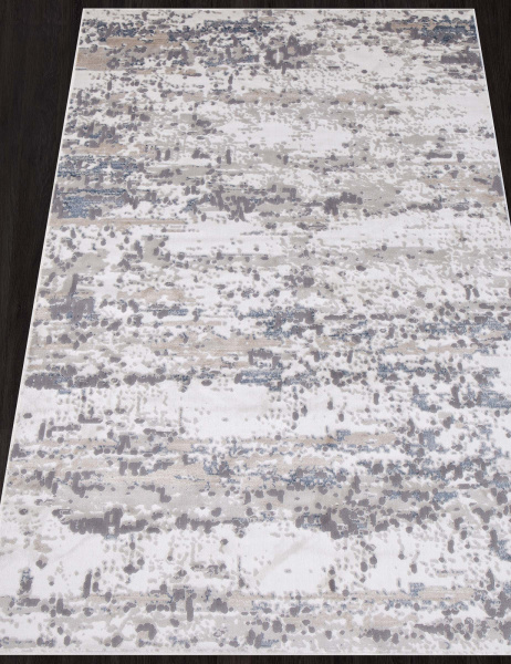 Российский прямоугольный ковёр 13103 CREAM-SILVER-BG